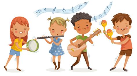 Kids Playing Music Illustrations, Royalty-Free Vector Graphics & Clip ...