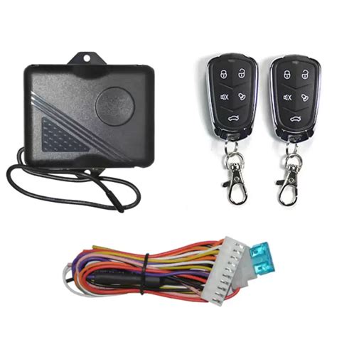 Keyless Entry System with 2 Remote Key 5 Buttons