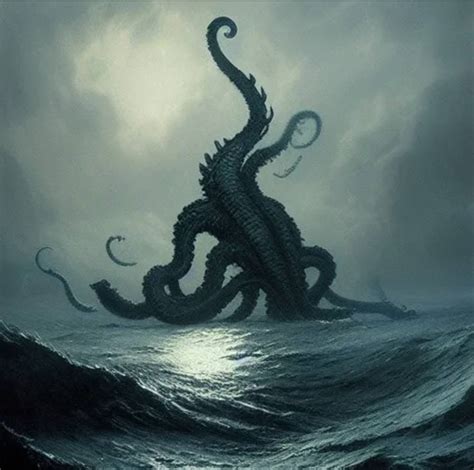 The Kraken Sea Monster by CaptainLovecraft on DeviantArt