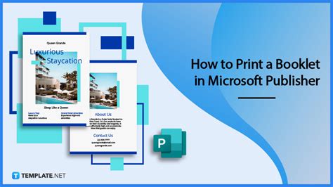 How to Print a Booklet in Microsoft Publisher