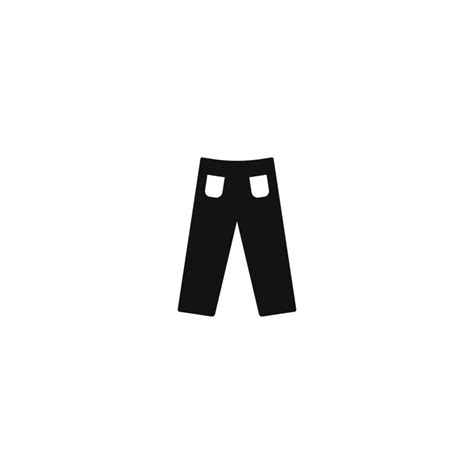 pants icon vector logo design illustration 13319334 Vector Art at Vecteezy