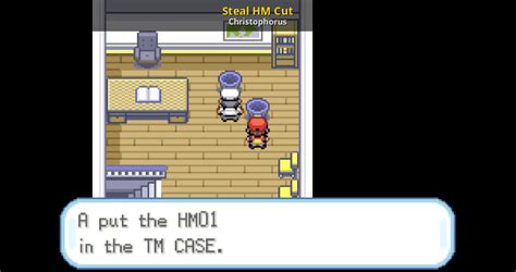 Steal HM Cut [Pokemon FireRed and LeafGreen] [Mods]