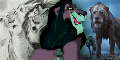 The Lion King 2019 Restores (& Fixes) Animated Scar Deleted Scene