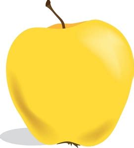 Yellow Apple Clip Art - ClipArt Best