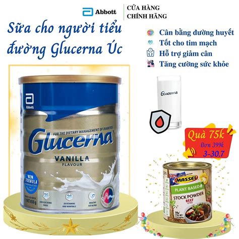 Sữa Dành Cho Người Tiểu Đường Abbott Glucerna Úc Bổ Sung Đầy Đủ Dinh ...