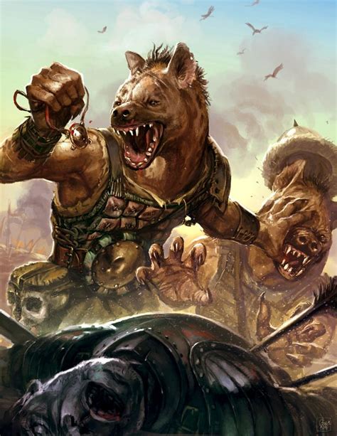 gnoll | Advanced Races: Gnoll - Kobold Press Pathfinder RPG Fantasy Races, High Fantasy, Fantasy ...