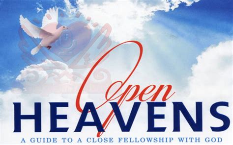 DAILY RCCG OPEN HEAVENS DEVOTIONAL