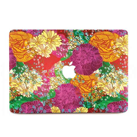 Abstract Floral Colorful MacBook Skin / Decal