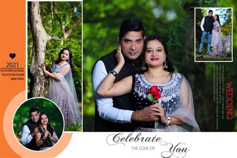 a couple is posing for their wedding photo in front of some trees and flowers with the words ...