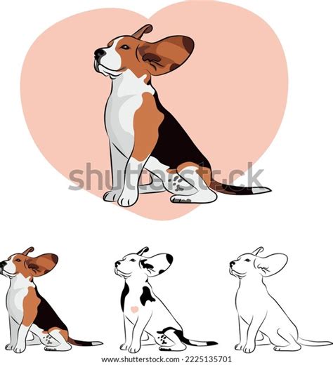 Dog Ears Blowing Silhouette: Over 3 Royalty-Free Licensable Stock ...