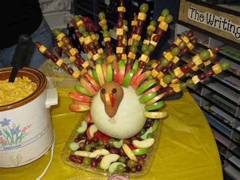 My favorite thing to make for Thanksgiving parties. It's a fun healthy alternative. Thanksgiving ...