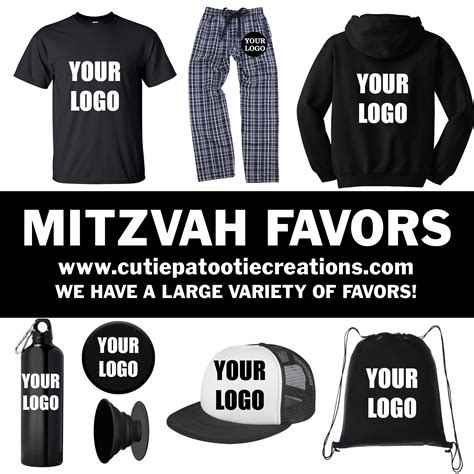 Bar and Bat Mitzvah Party Favor Giveaways Personalized with Your Mitzvah Logo. #partyfavor # ...