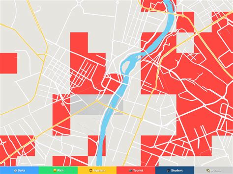 Ahvaz Neighborhood Map