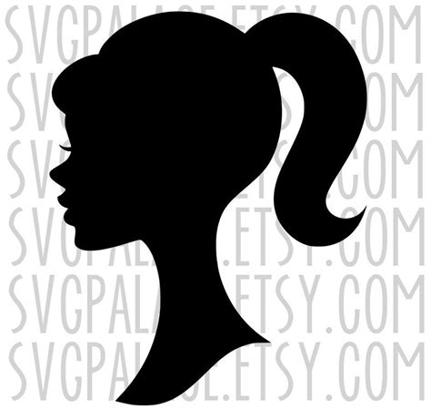 Barbie Silhouette SVG Cut File. Cricut Explore. SCAL. MTC.