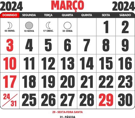 Calendário 2024 Março, dia 08 Sexta-Feira Dia Internacional da Mulher ...