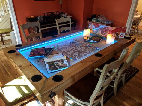 How to Build it; Custom Gaming Table — Idiot Tantrum