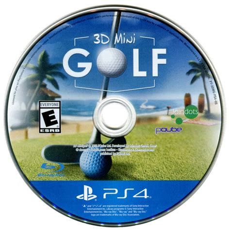 3D Mini Golf cover or packaging material - MobyGames