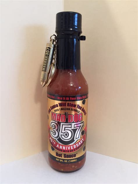 MAD DOG 357 LIMITED EDITION GOLD 25th ANNIVERSARY HOT SAUCE – Scorched ...