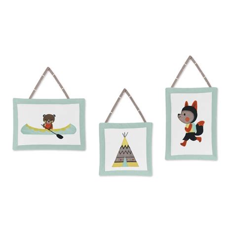 Sweet Jojo Designs 3 Piece Outdoor Adventure Wall Décor Set & Reviews ...