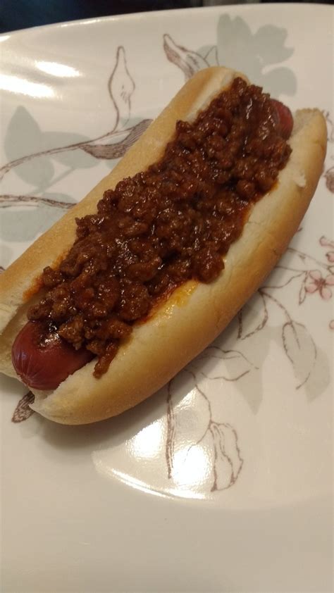 Quick and Easy Hot Dog Chili - Somewhat Awry