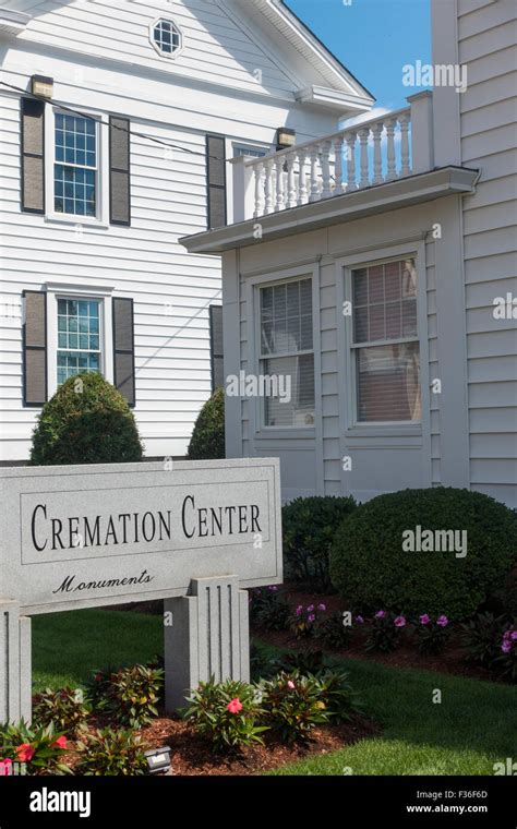 Cremation center Manchester NH New Hampshire Stock Photo - Alamy