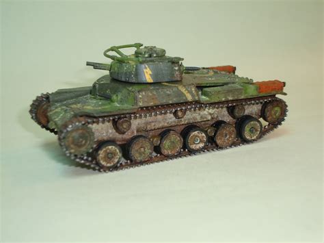 baldyman's braille scale models: Airfix 1/76 Chi Ha tank - Part II