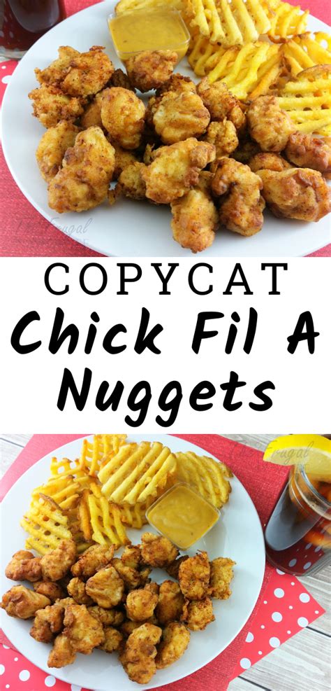 The BEST Copycat Chick Fil A Nuggets Recipe + Sauces - The Frugal Navy Wife