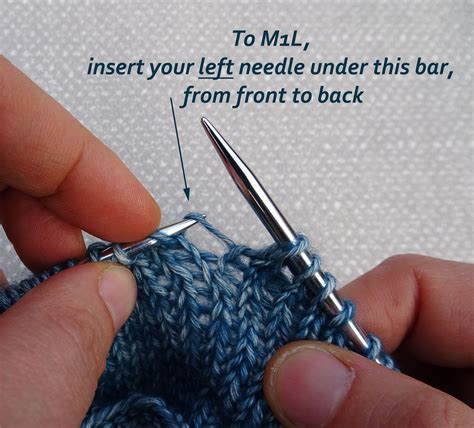 How to M1L and M1R and remember which is which!! | Jo-Creates Knitting Hacks, Knitting Terms ...