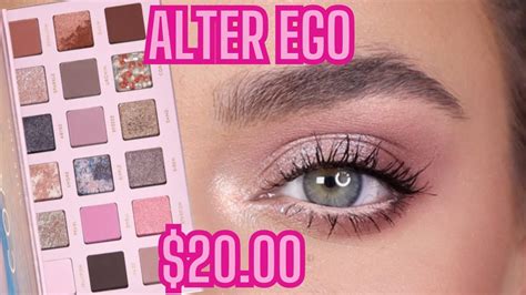 Alter Ego Coastal Palette EASY PURPLE SPARKLE EYESHADOW TUTORIAL! - YouTube