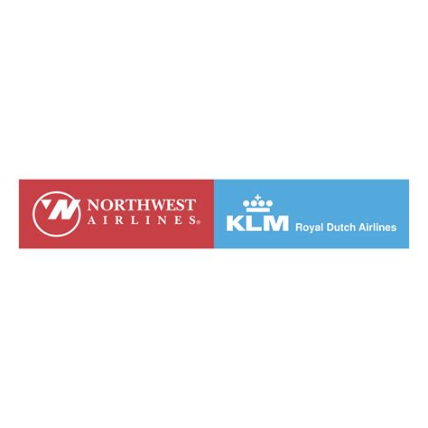 Northwest Airlines KLM Logo PNG Transparent & SVG Vector - Freebie Supply