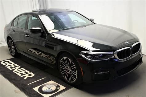 New 2018 BMW 530I XDrive Sedan Black - $69500.0 | Grenier BMW #180216