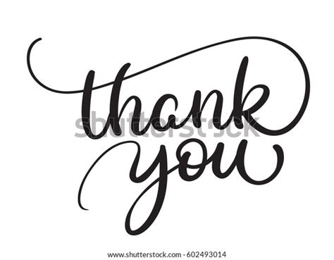 40,989 Thank You Calligraphy Images, Stock Photos & Vectors | Shutterstock