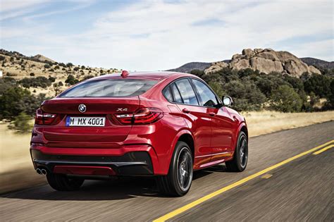 The new BMW X4 with M Sport package - Melbourne Red metallic (02/14).