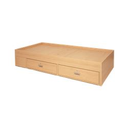 Tough Plus Single Box Bed with 2 Drawers by Tough Furniture