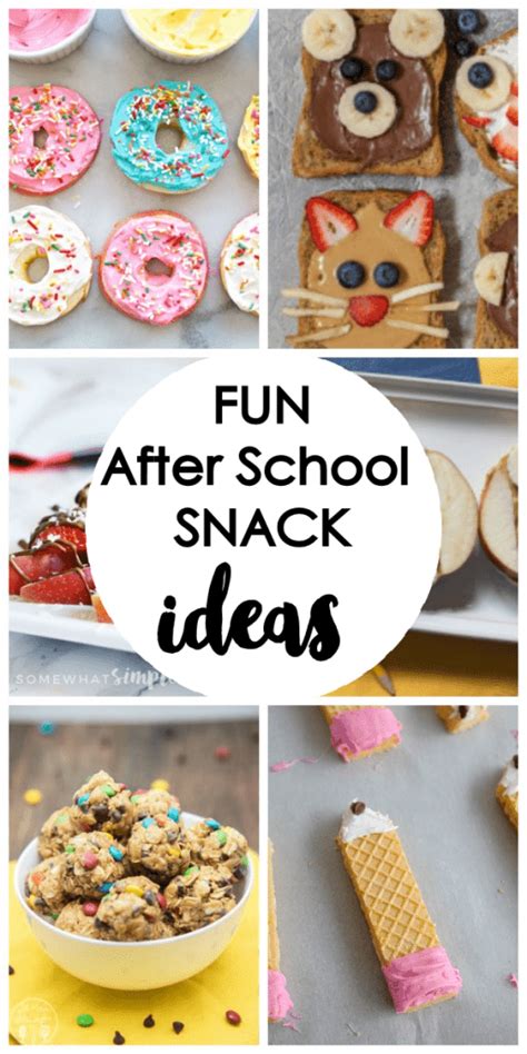 25 Fun After School Snack Ideas | Blog Hồng