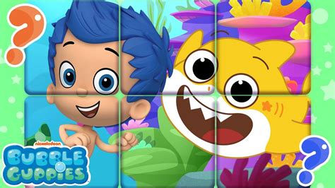 Baby Shark Puzzle Game with Gil! 🧩 | Bubble Guppies - YouTube