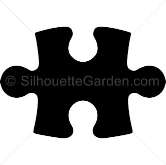 Puzzle Piece Silhouette - Free Clip Art, Printable, and Vector Downloads