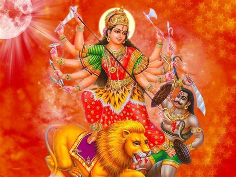 Navratri Durga Maa Wallpaper Download Nav Durga Wallpaper HD-