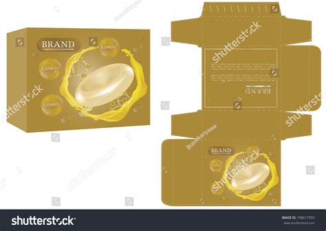 Packaging Design Soap Box Design Template Stock Vector (Royalty Free ...