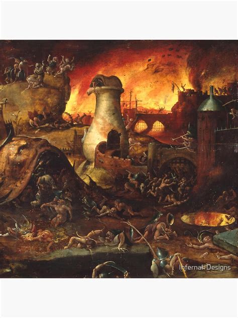 "Hieronymus Bosch Hell " Poster by AutumnKnight | Redbubble