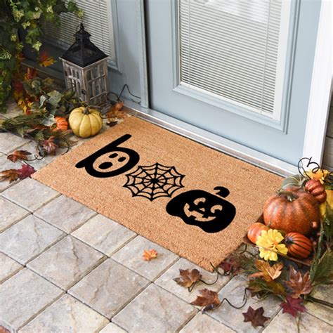 BOO Halloween Doormat Halloween Decor Halloween Welcome | Etsy ...