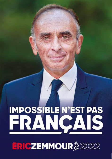 Présidentielle 2022: le parti d'Éric Zemmour s'appelle "Reconquête ...