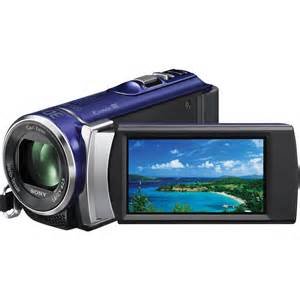 Sony PAL HDR-CX210 Handycam Video Camera (Blue) HDR-CX210E/L B&H