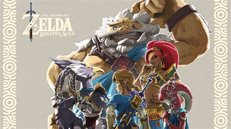 Zelda Breath Of The Wild DLC 2 Champions Ballad UHD 4K Wallpaper | Pixelz