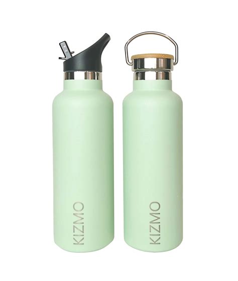 Stainless Steel Double Wall Insulated Water Bottle 600ml - Kizmo