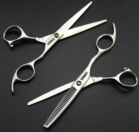 6'' Best Professional Hairdressing Scissors 6CR13 Stainless Steel Barber Scissor Cutting ...