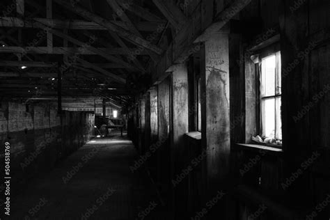 abandoned old barn Stock Photo | Adobe Stock