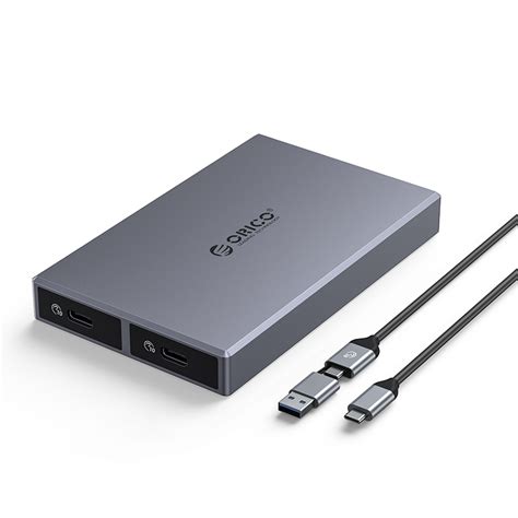 ORICO Dual-bay M.2 NVME + SATA SSD Enclosure-奥睿科官网