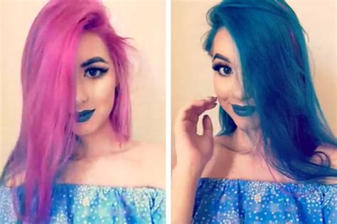 This Color-Changing Hair Is the Most Magical Instagram Trend We’ve Ever ...