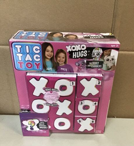 TIC TAC TOY XOXO Hugs, Plush Purple 658382402914 | eBay